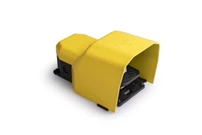 PDK Serisi Metal Korumalı 2*(1NO+1NC) Tekli Sarı Plastik Pedal